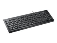 Kensington ValuKeyboard - Tastatur - USB - Nordisk - svart