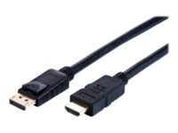 LinkIT - Adapterkabel - DisplayPort hann til HDMI hann - 5 m - svart