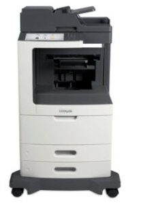 Lexmark MX810dfe - inkludert 3 års garanti -  multifunksjon (faks / kopieringsmaskin / skriver / skanner) ( S/H )
