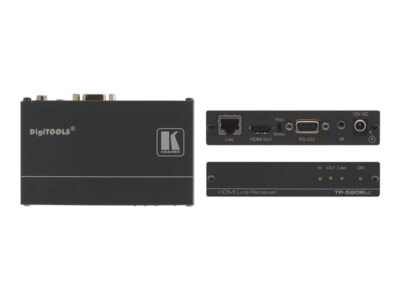 Kramer DigiTOOLS TP-580TXR - Video/lyd/infrarød/seriell-utvider - RS-232, HDMI - opp til 180 m