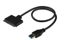 StarTech.com SATA to USB Cable - USB 3.0 to 2.5" SATA III Hard Drive Adapter - External Converter for SSD/HDD Data Transfer (USB3S2SAT3CB) - Diskkontroller - 2.5" - SATA 6Gb/s - USB 3.0