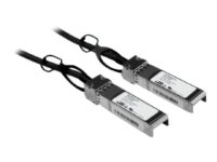StarTech.com Cisco SFP-H10GB-CU5M Compatible 5m 10G SFP+ to SFP+ Direct Attach Cable Twinax, 10GbE SFP+ Copper DAC 10Gbps Low Power Passive Mini GBIC/Transceiver Module DAC, 10G SFP+ Cable - Lifetime Warranty (SFPCMM5M) - Direktekoblingskabel - SFP+ til SFP+ - 5 m - toakset - for P/N: PEX10000SFPI, PEX10GSFP4I, PEX20000SFPI