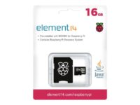 element14 - Flashminnekort (microSDHC til SD-adapter inkludert) - 16 GB - Class 10 - microSDHC