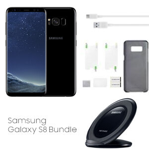 Samsung Galaxy S8 - bundlet med tilbehør
