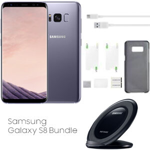 Samsung Galaxy S8 - bundlet med tilbehør