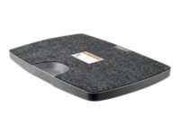 StarTech.com Balance Board for Standing Desks or Sit-Stand Workstations - Soft Carpet Surface - Standing Desk - Fotstøtte - grå