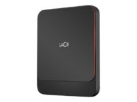 LaCie Portable SSD STHK1000800 - Solid State Drive - 1 TB - ekstern (bærbar) - USB 3.1 Gen 2 (USB-C kontakt)