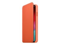 Apple Smart Folio - Lommebok for mobiltelefon - lær - solnedgang - for iPhone XS Max