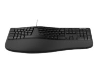 Microsoft Ergonomic Keyboard - Tastatur - USB - Nordisk - svart