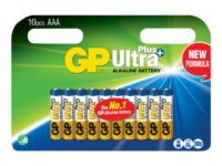 GP Ultra Plus 24AUP - Batteri 10 x AAA - Alkalisk