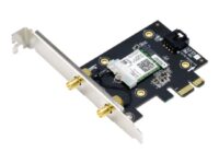 ASUS PCE-AX3000 - Nettverksadapter - PCIe - 802.11a, 802.11b/g/n, Bluetooth 5.0, 802.11ax (Wi-Fi 6)