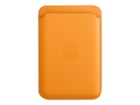 Apple Wallet with MagSafe - Lomme for mobiltelefon / kredittkort - lær - california-valmue - for iPhone 12, 12 mini, 12 Pro, 12 Pro Max
