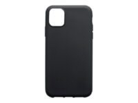 Tolerate TPU CASE - Baksidedeksel for mobiltelefon - termoplast-polyuretan (TPU) - svart - for Apple iPhone 12, 12 Pro