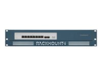 Rackmount.IT CISRACK RM-CI-T7 - Monteringssett for nettverksenhet - rackmonterbar - svart, RAL 9005 - 1.3U - 19" - for Cisco Meraki Cloud Managed MS120-8FP