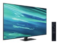 Samsung QE50Q80AAT - 50" Diagonalklasse Q80A Series LED-bakgrunnsbelyst LCD TV - QLED - Smart TV - Tizen OS - 4K UHD (2160p) 3840 x 2160 - HDR - Quantum Dot - sølvkarbon