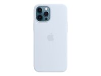Apple - Baksidedeksel for mobiltelefon - med MagSafe - silikon - skyblå - for iPhone 12 Pro Max