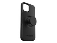 OtterBox Otter + Pop Symmetry Series - Baksidedeksel for mobiltelefon - polykarbonat, syntetisk gummi - svart - for Apple iPhone 13