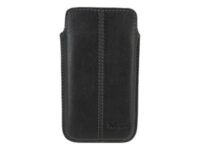 Trust Leather Protective Sleeve for Smartphone 02 - Beskyttelsesmuffe - ekte skinn - for Apple iPhone 4; BlackBerry Curve 9360; Samsung Galaxy Apollo GT-I5800; Sony XPERIA neo, X8