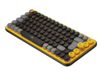 Logitech POP Keys - Tastatur - trådløs - Bluetooth LE, Bluetooth 5.1 - QWERTY - US International - tastsvitsj: Brown Tactile - sprenging