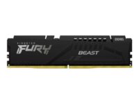 Kingston FURY Beast - DDR5 - sett - 32 GB: 2 x 16 GB - DIMM 288-pin - 4800 MHz / PC5-38400 - CL38 - 1.1 V - ikke-bufret - on-die ECC