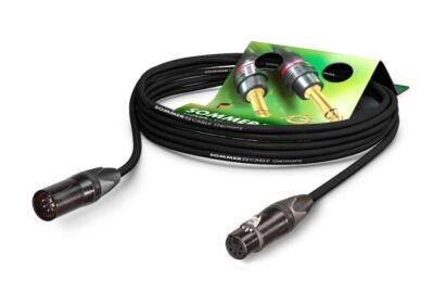 SOMMER B2Y7U DMX-kabel, 30m, sort