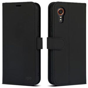 Lommebokdeksel for Samsung Galaxy XCover 7 - svart