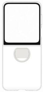 Baksidedeksel for Samsung Galaxy Z Flip6 - silikon - gjennomsiktig