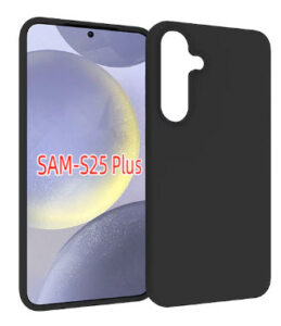 Deksel for Galaxy S25+ (svart)