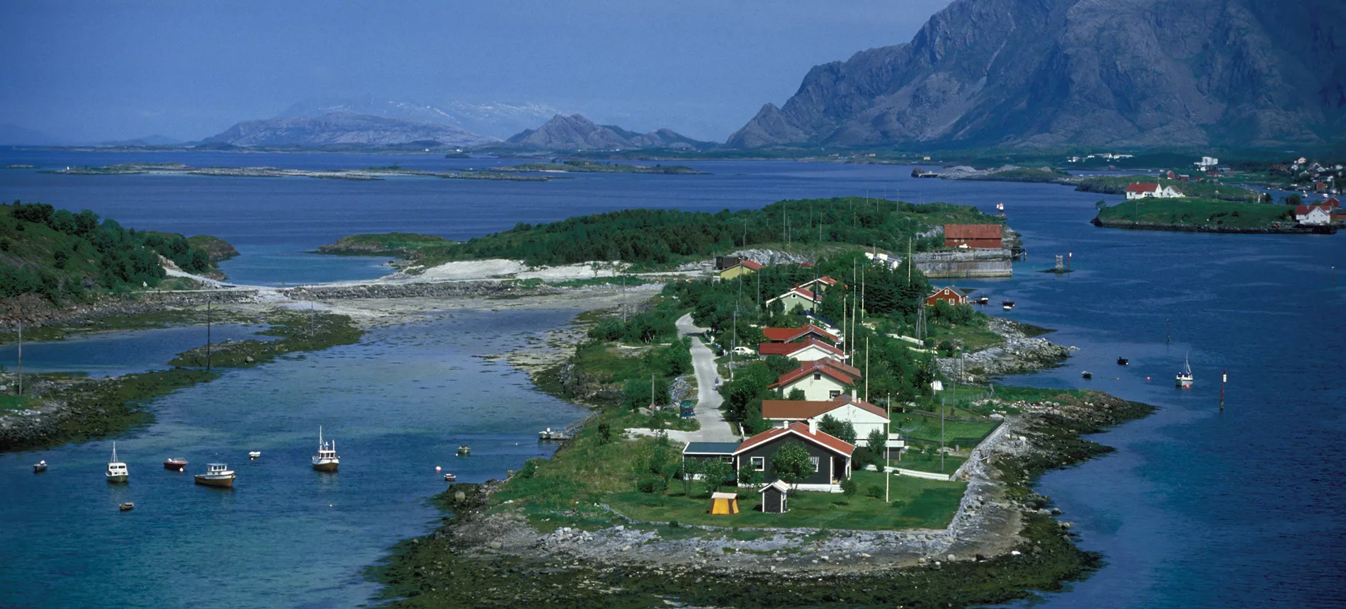 Landskapsbilde av Hitra kommune
