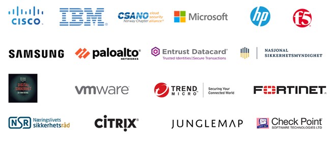 Bilder av logoene til IT-selskaper